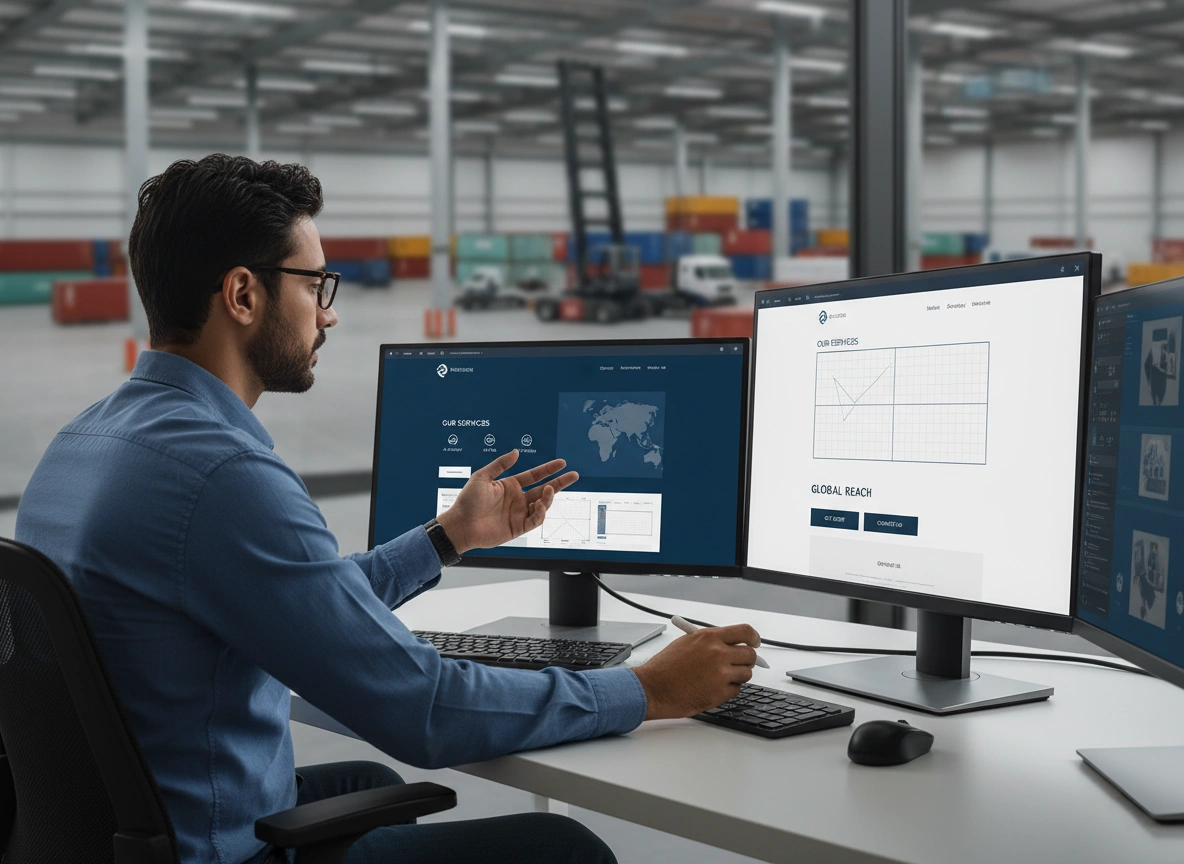 Web Design for Logistics Companies