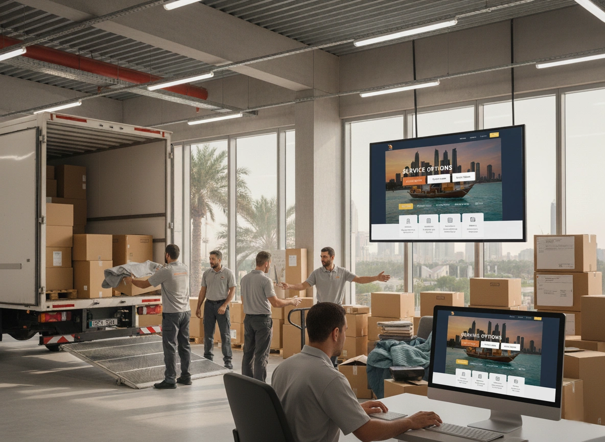 Web Design for Moving