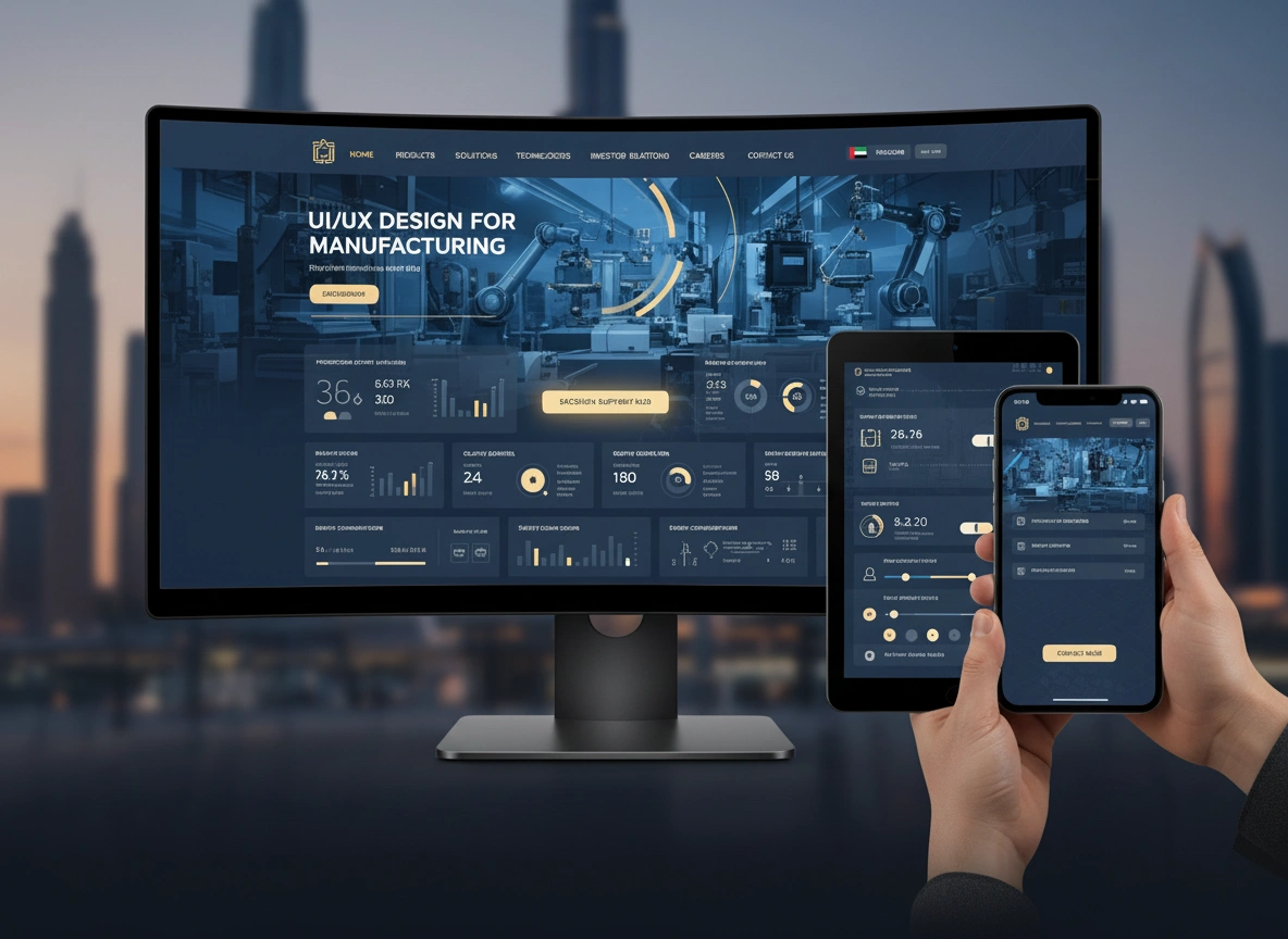 UI/UX Design for Manufacturing