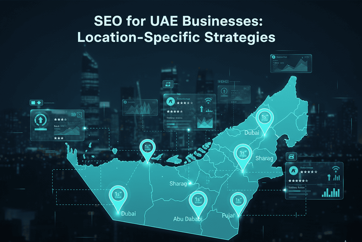 Local SEO strategy for Dubai Abu Dhabi Sharjah and other UAE cities