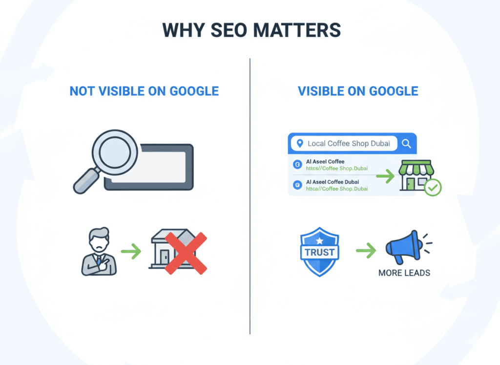 Why SEO matters for small businesses in the UAE to gain visibility and trust