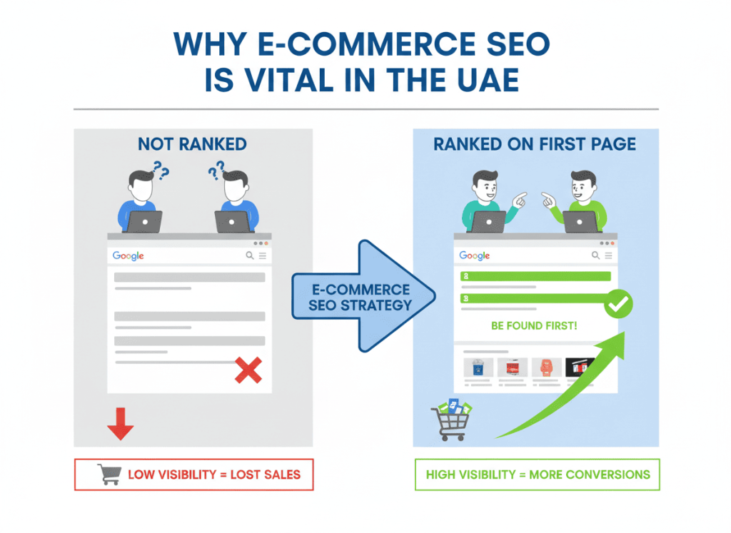 Why e-commerce SEO is important for UAE online businesses and conversions