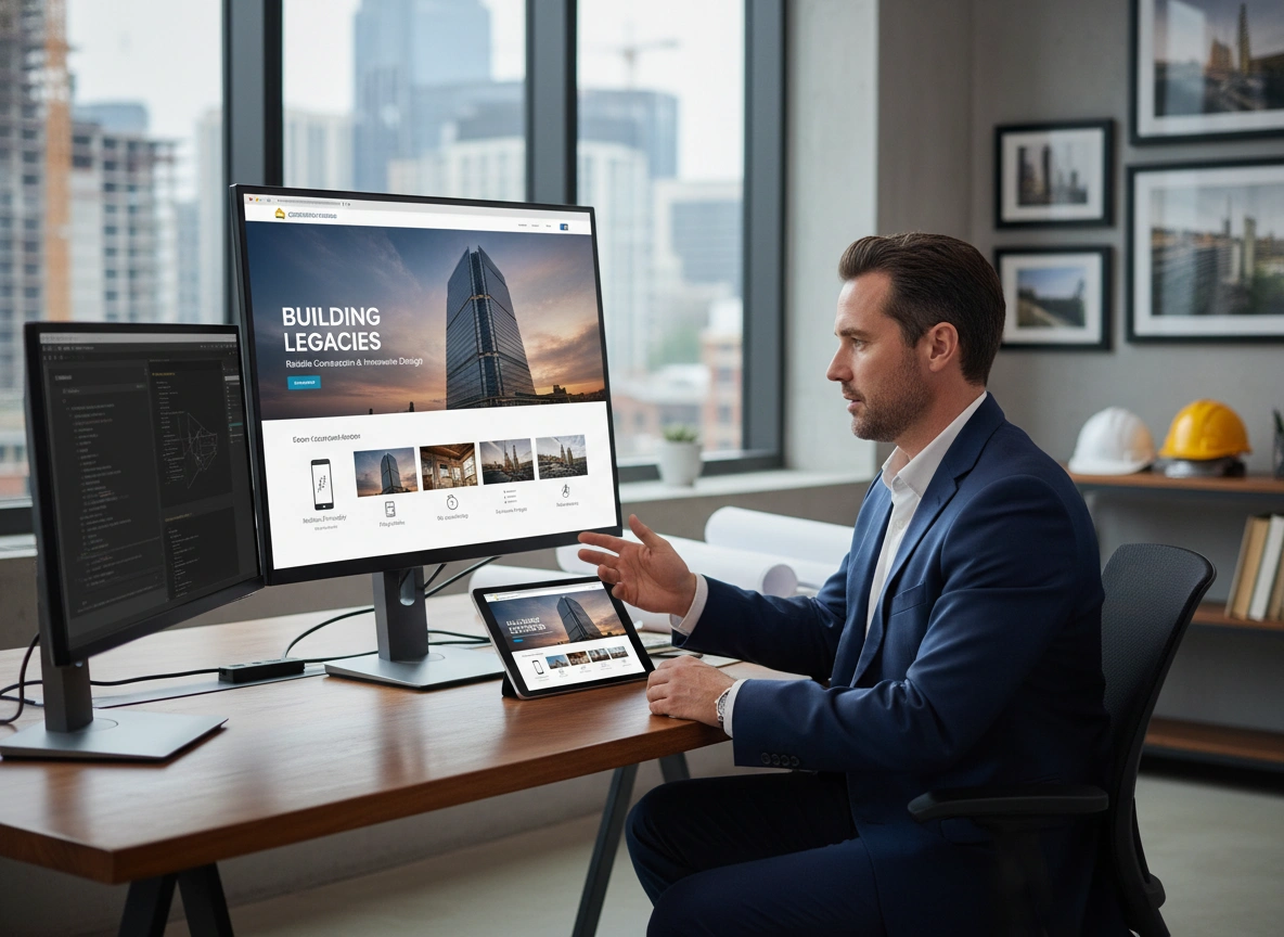 Web Design for Construction