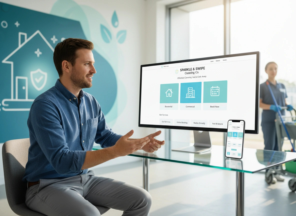 Web Design for Cleaning