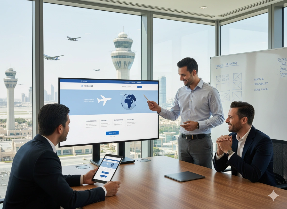 Web Design for Aviation
