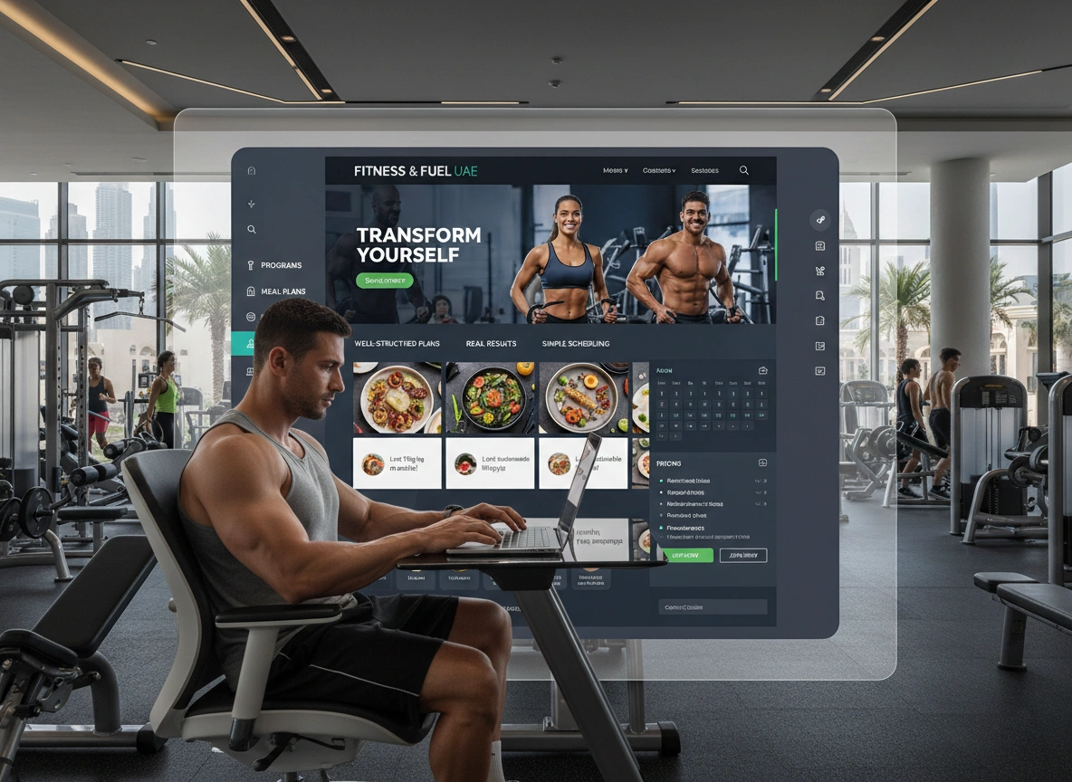 Web Design for Fitness & Nutrition
