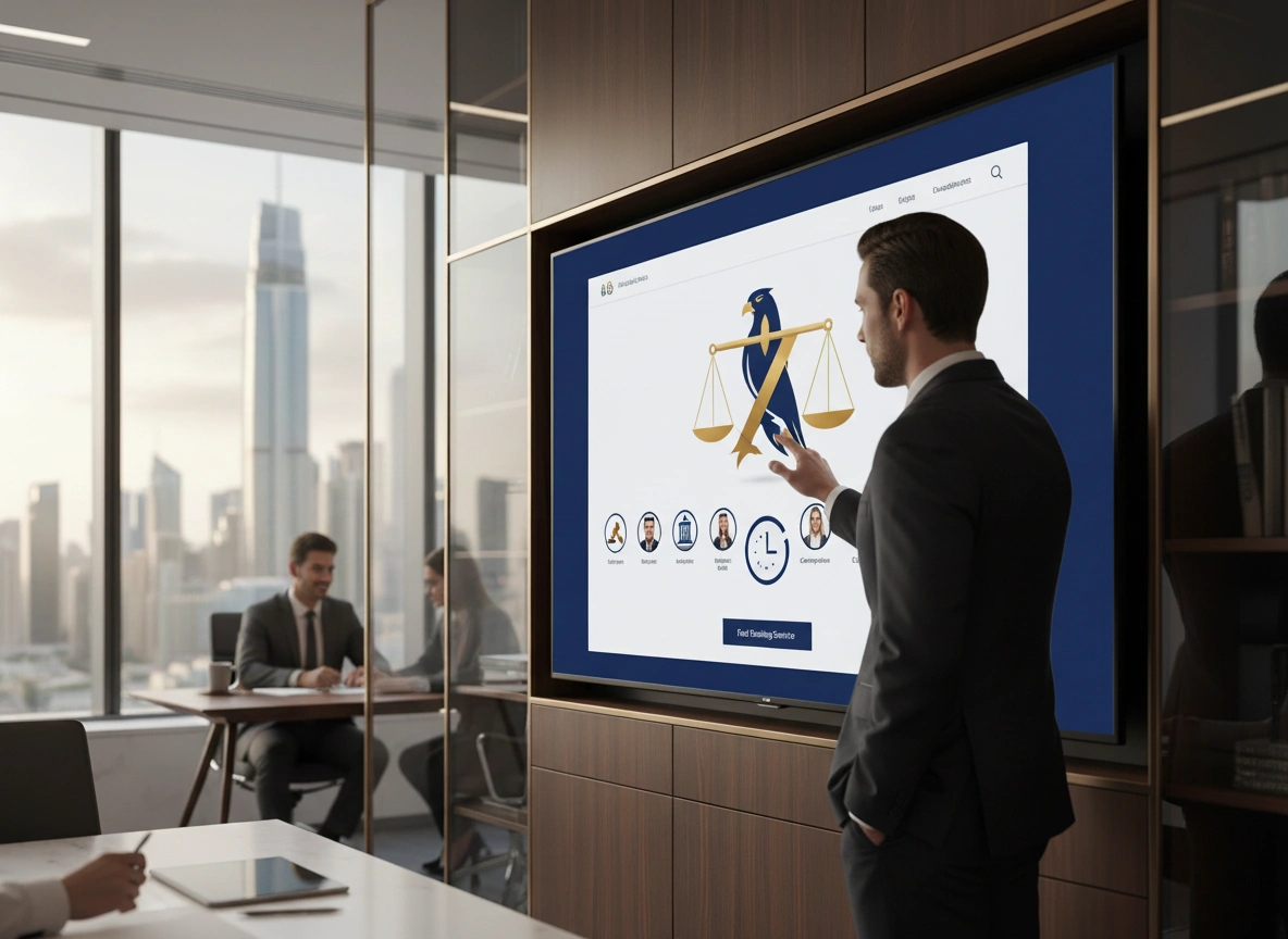 UI/UX Design for Law Firm In UAE