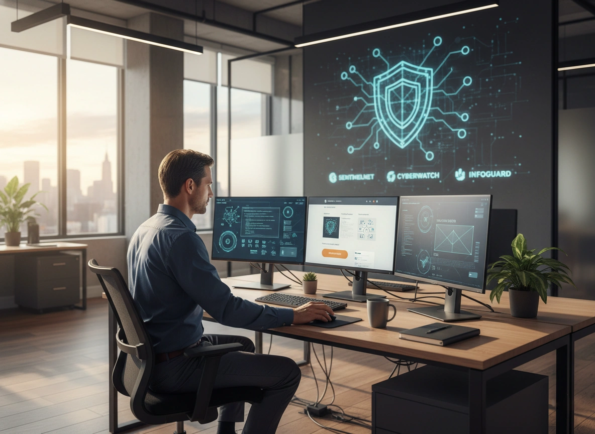 UI/UX Design for Cybersecurity Websites