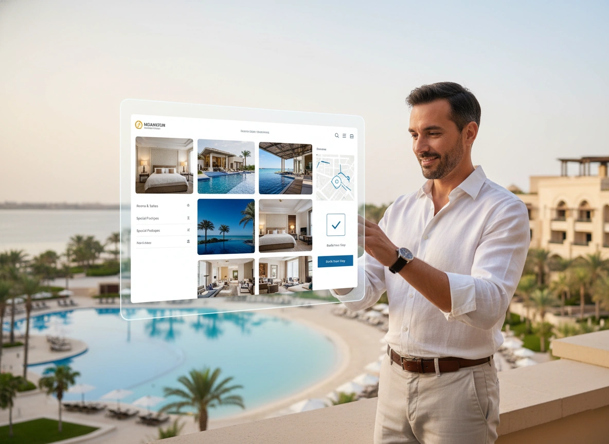 UI/UX Design for Hotel & Resort