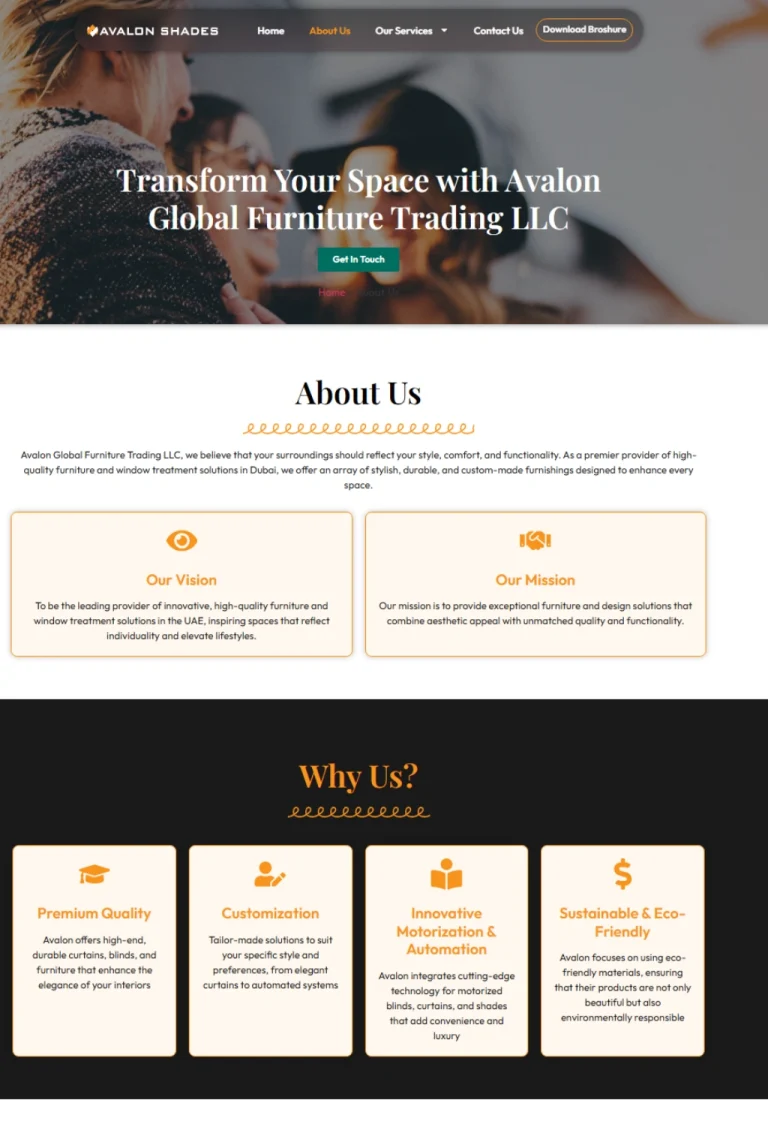 About Us Page