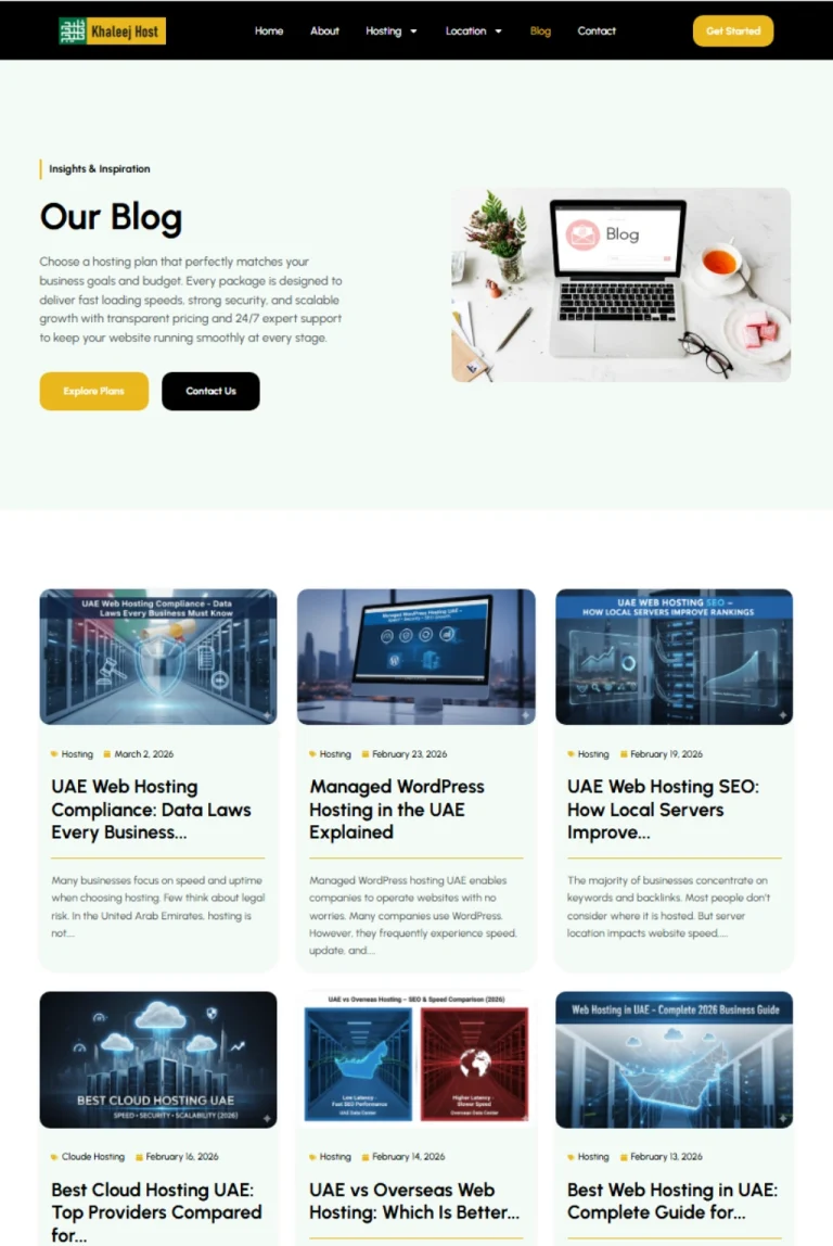 Blog Page