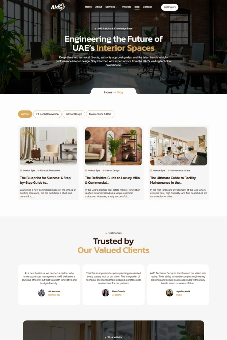 Blog Page