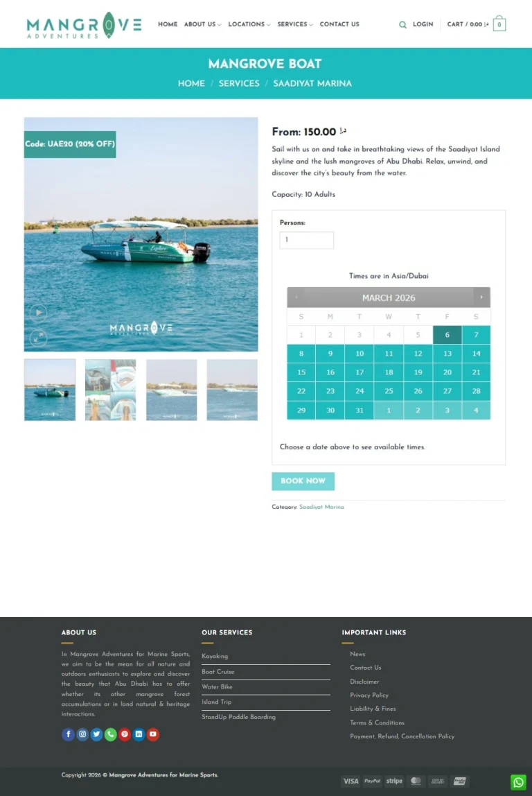 Booking Page