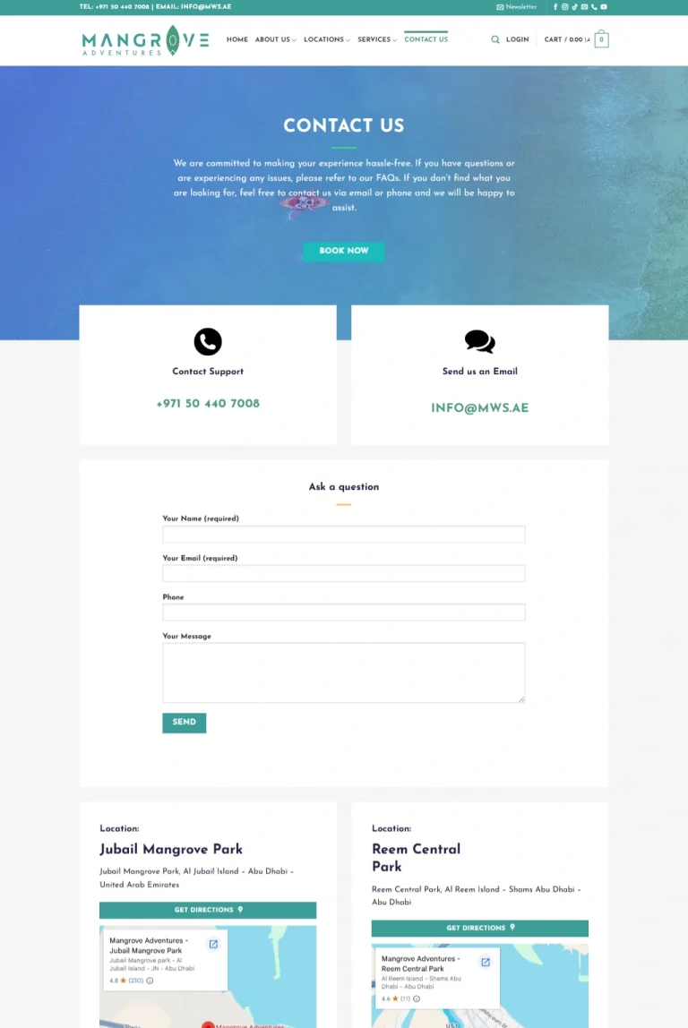 Contact Page