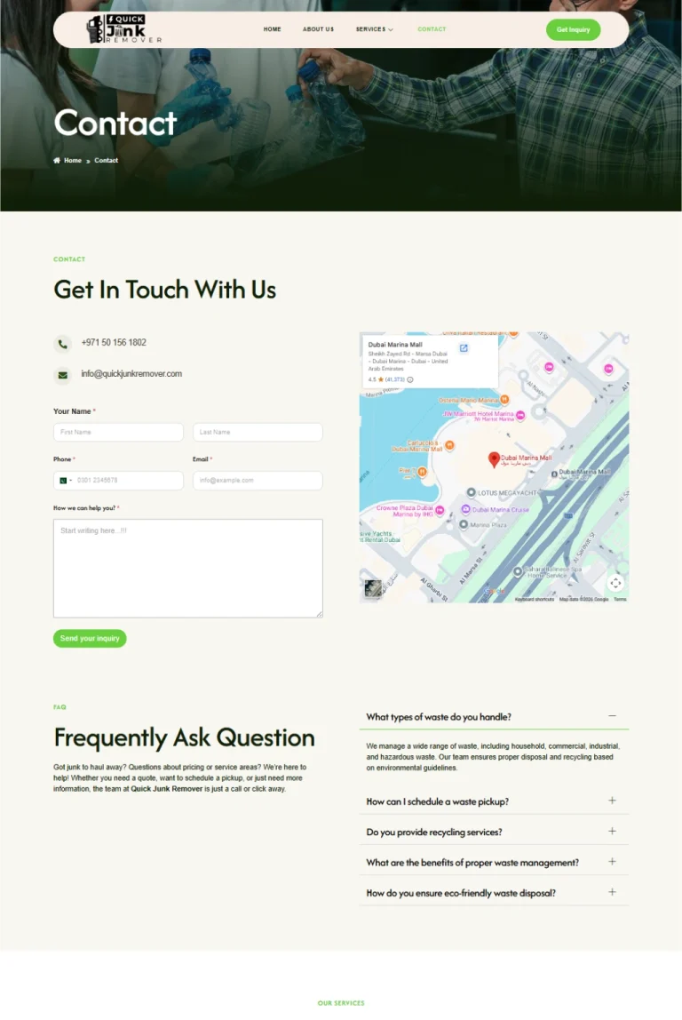 Contact Page