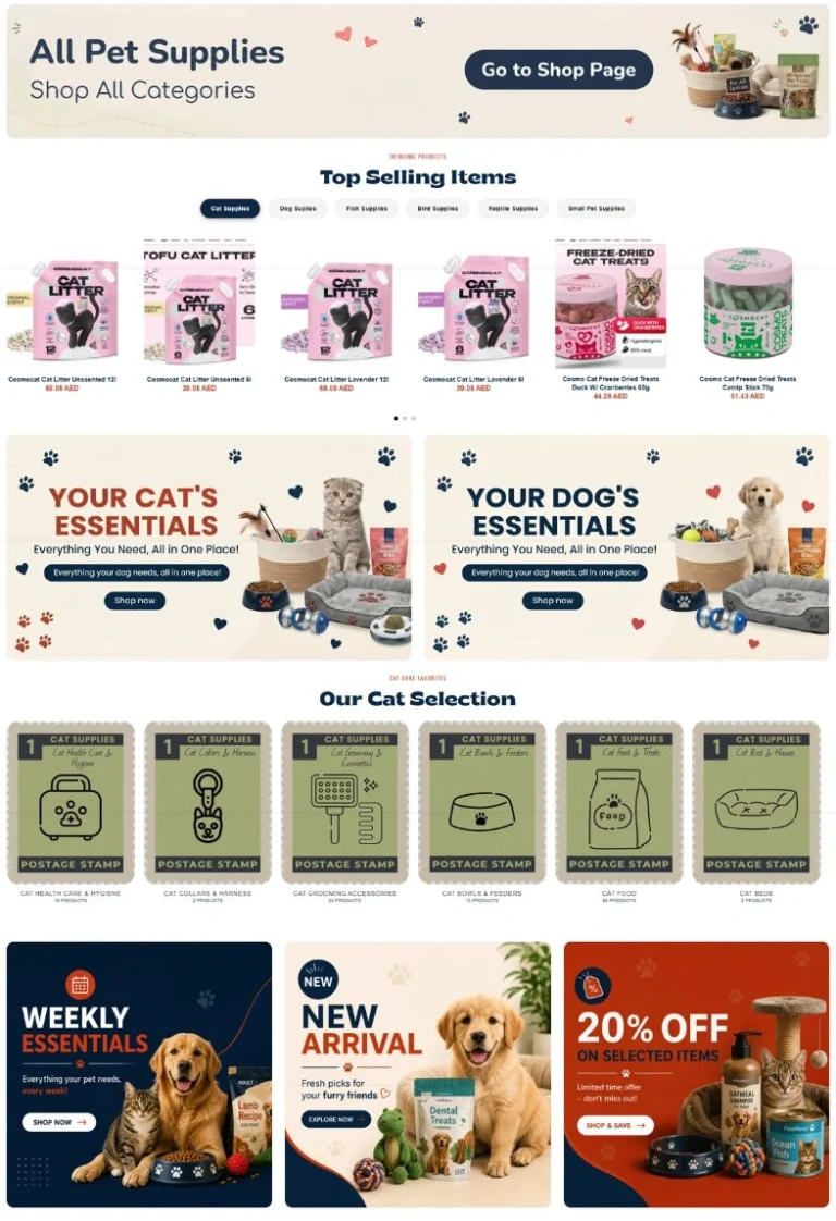 Pet station Home page-2