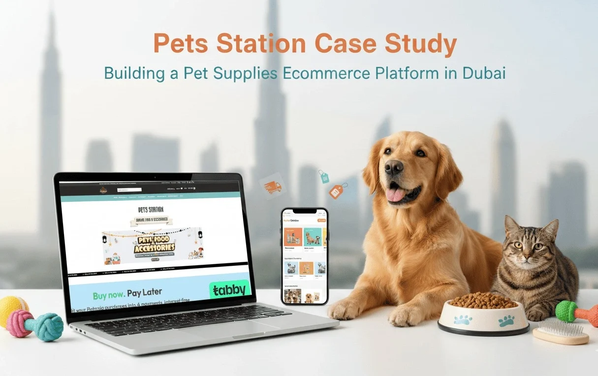 Pets Station WooCommerce pet supplies ecommerce website case study by Newton Byte