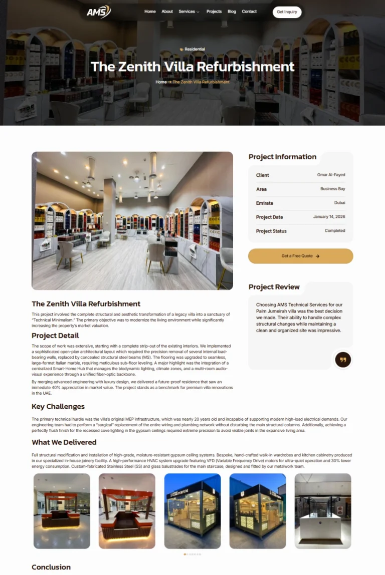 Project Landing Page