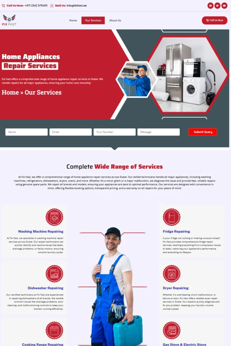 Services page 1