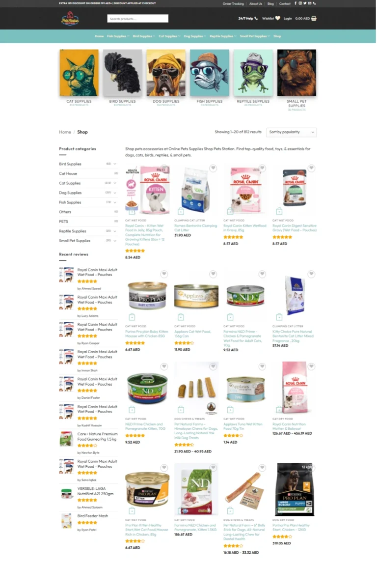 Shop Page