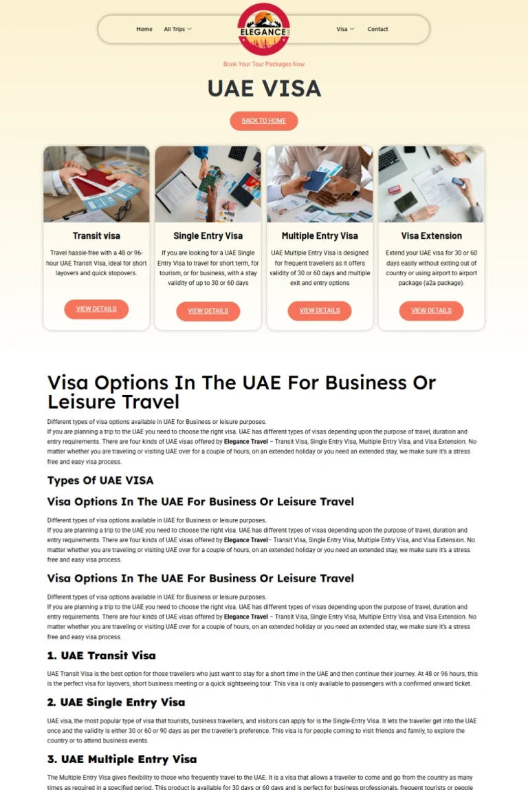 VISA Pgae