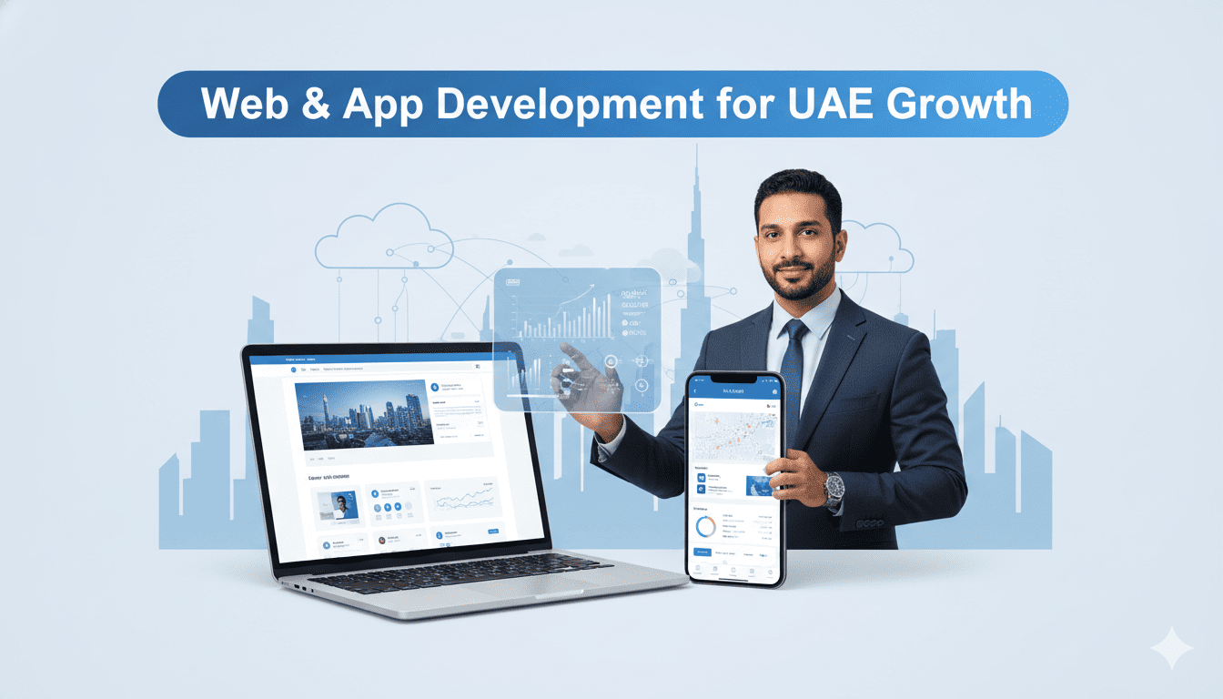 Web and app development solutions helping UAE businesses grow and scale digitally