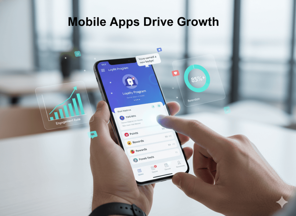 Mobile app development helping businesses engage customers and increase retention