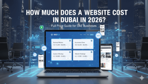 Website cost guide Dubai 2026 by Newton Byte